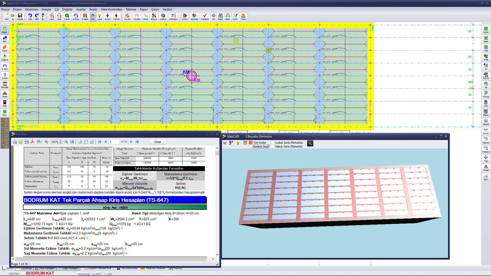 Creating Timber Beams and Slabs in Masonry Building (TS-647)
